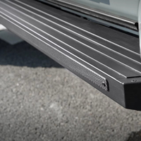 OMU Genesis Series Marchepied latéral en aluminium noir pour Jeep Wrangler JL 4 portes Running Roard Nerf Bar Accessoires de Maiker