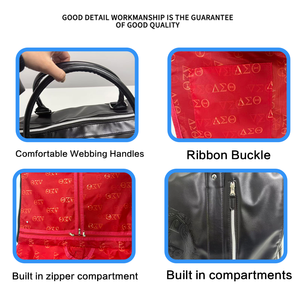 Giysi bölmesi ile sıcak satış cabrio katlanabilir seyahat çantası su geçirmez büyük kapasiteli silindir çanta - Product Image 4