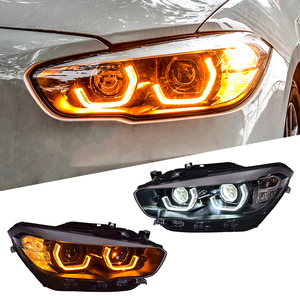 ยู กวง ขายส่งไฟหน้ารถยนต์ BMW ซีรีส์ 1 รุ่น F20 ปี 2015-2018 118i 120i <span class=keywords><strong>125i</strong></span> ไฟหน้าด้านหน้า อัพเกรดเป็นไฟ <span class=keywords><strong>LED</strong></span> ไฟหน้า <span class=keywords><strong>LED</strong></span> - Product Image 1