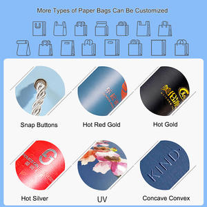 Bolsas <span class=keywords><strong>de</strong></span> papel personalizadas con logotipo, bolsas <span class=keywords><strong>de</strong></span> papel con asas recortadas, bolsa <span class=keywords><strong>de</strong></span> papel <span class=keywords><strong>de</strong></span> <span class=keywords><strong>lujo</strong></span>, <span class=keywords><strong>embalaje</strong></span> <span class=keywords><strong>de</strong></span> regalo con asa <span class=keywords><strong>de</strong></span> cinta - Product Image 3
