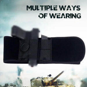 बाएं/दाएं हाथ की सामरिक छिपी हुई पेट बैंड होल्स्टर स्थ और वेसन, शील्ड, 19, 17, 42, 43, पी 238, रूबल - Product Image 4