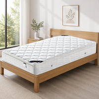 Matelas orthopédique en latex et coton ondulé, vente en gros d'usine, livraison pour chambre à coucher, hôtel, matelas pleine grandeur, matelas King Luxe