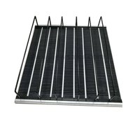 Glissières métalliques robustes à simple face pour réfrigérateur, poussoir de bouteilles pour système d'étagères coulissantes à rouleaux par gravité