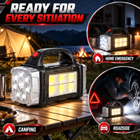 Lampe de travail LED extérieure Bright Bird, DC 5V, rechargeable par USB, lampe portable en ABS, IP44, éclairage pour atelier, route, bureau