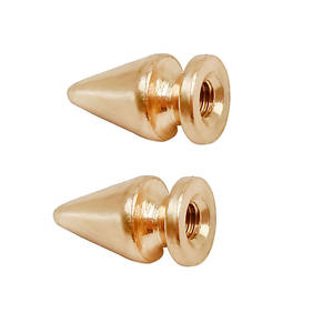 7 * 13mmツリーリベットDIY衣類靴帽子穴靴アクセサリーパンクヘッド内ねじスパイクネイル - Product Image 1