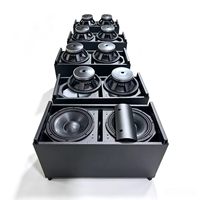PA VR-210 1400W Peak Dual 10 Inch Speaker Line Array Aktif Portabel, Audio Bertenaga untuk Pertunjukan Luar Ruangan