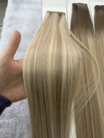 Extensions de cheveux humains de haute qualité 100% naturels, trame plate volumisante, double tirage