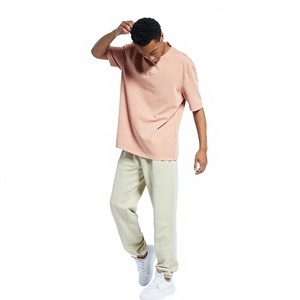 Camiseta Casual de Gran Tamaño para Hombre, Color Oscuro, de Alta Calidad, Spandex/Algodón Jersey, 240 Gramos, Lisa, para Impresión Serigráfica, Deportiva y Resistente - Product Image 3
