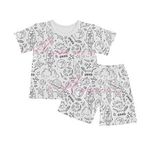 Conjunto de Pijamas Familiares Personalizados de Fábrica, Certificados OEKO-TEX y CPC, Pijamas para Colorear en Familia para Mujeres, Hombres y Niños - Product Image 4