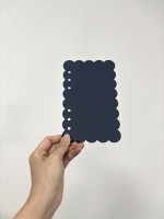 Neue Acryl-Planerhülle im Blumenstil, 6-Ring-Ordner, transparente, mattierte Notizbuchhülle, A6 Acryl-Binder