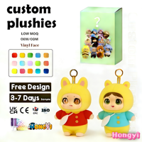 Figurines en vinyle personnalisées, jouet décoratif, modèle d'anime mystérieux, mascotte en peluche, boîte mystère, jouet avec puce de suivi