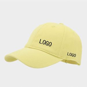 Sólido suave algodón no estructurado hombres mujeres calle Hip Hop papá sombreros bordado logotipo personalizado gorra de béisbol - Product Image 6
