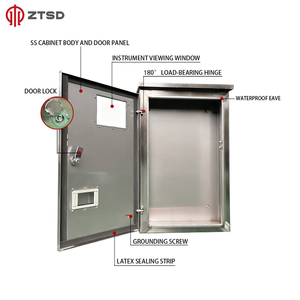 Hoogwaardige Roestvrijstalen Doos 250X300 300X400 400X500 Afsluitbare Kast Elektrische Kast Elektronische En Instrumentenbehuizingen - Product Image 3
