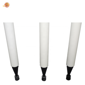 مسح الأراضي: m مسح قطب المنشور مع قفل ملتوي وفقاعة مجموع محطة استخدام مسح الأرض القطب المدى - Product Image 6