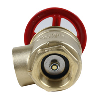 Robinet de tuyau d'hydrant d'incendie à angle droit en laiton avec adaptateur de tuyau d'hydrant