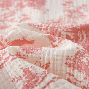 <span class=keywords><strong>Pigiama</strong></span> da Donna Personalizzato in Puro Cotone a Maniche Lunghe, Set Due Pezzi in Garza Doppia per Primavera Estate Autunno - Product Image 5