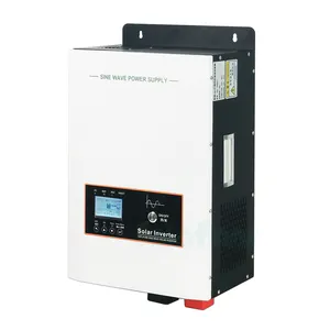 Akıllı UPS kapalı ızgara sistemi 10KW 72v/96v dc ac invertör 220V 60hz güneş invertörleri 10kva 48v lityum pil
