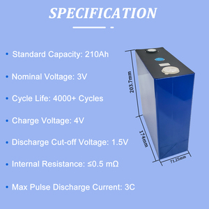 แบตเตอรี่โซเดียมไอออน3.1V 3V 220A 210A na + แบตเตอรี่3000รอบสำหรับบ้าน10kwh พลังงานแสงอาทิตย์5kwh 48V 51.2V - Product Image 2