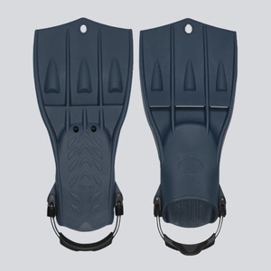 Palmes de plongée souples en caoutchouc à talon ouvert pour entraînement de natation et plongée sous-marine, taille adulte M L - Product Image 1