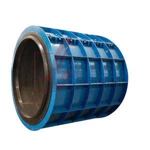 Concrete culvert mould manufacturer for 600mm sewage pipes China