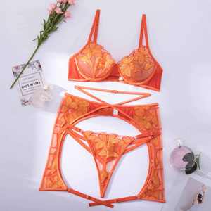 Fabriek Dames Sexy Nylon Stretch Hardlopen Sport Lingerie Open Dame Ondergoed Sets - Product Image 6