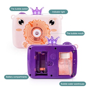 Automatique D'appareil-Photo En Bulle De Savon Faisant La Machine Jouets D'eau À <span class=keywords><strong>Bulles</strong></span> Avec Musique Légère - Product Image 3