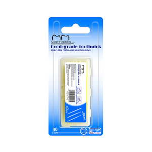 Brosse interdentaire à double tête, poils en nylon plastique, qualité alimentaire, hygiénique pour le nettoyage des dents - Product Image 3