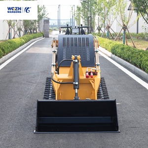 WGZN GRATIS VERZENDING Mini Skid Steer Loader met Kubota Motor Hoge Hydraulische Debiet Krachtige Rupslader Prijs - Product Image 3