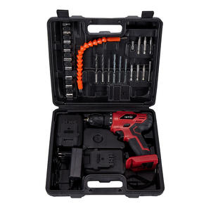 Perceuse électrique Uptop 600W 50Nm de couple 13500 tr/min Vitesse variable Alimentée par batterie Avec 24 accessoires Boîte en plastique - Product Image 1