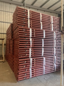 Puntal <span class=keywords><strong>de</strong></span> Acero Pintado en Rojo <span class=keywords><strong>de</strong></span> Alta Resistencia para Encofrados y Obras <span class=keywords><strong>de</strong></span> Construcción en Centros Comerciales y Villas - Product Image 1