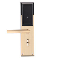Système de serrure de porte numérique intelligent avec lecteur de carte magnétique pour hôtel, logiciel gratuit PY-8011-2
