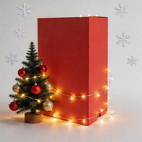 Boîte en papier rigide écologique haut de gamme personnalisée avec doublure en velours pour emballage cadeau de luxe, exposition et utilisation en supermarché