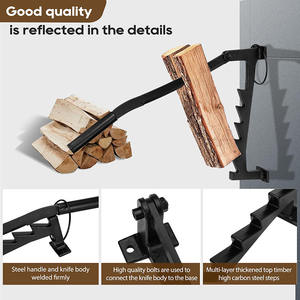 Fendeuse de bois manuelle murale JH-Mech OEM pour l'<span class=keywords><strong>extérieur</strong></span>, facile à utiliser et peu exigeante en termes d'effort - Product Image 3
