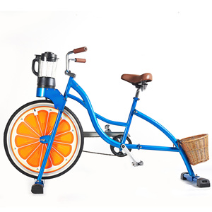 EXI – machine de vélo, équipement fixe, publicité, noir, presse à froid, vue, Pulper, légumes, Fruits, pédalier - Product Image 4