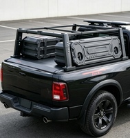 Barre de protection multifonctionnelle pour camion, réglable, en alliage d'aluminium, accessoires de voiture, porte-bagages pour benne de pick-up, ajustement universel