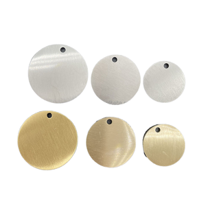 Massief Messing Pet Tags Kwaliteit Blanco Gepersonaliseerde Logo Id Tag Custom Messing Bot Tag Gepolijst Metaal Voor Chinees Nieuwjaar - Product Image 1