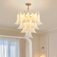 Lampu gantung kaca, hiasan gantung Modern mewah untuk rumah ruang tamu, Hotel, kamar tidur, restoran, kamar rumah
