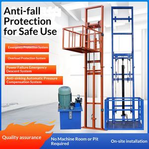 מעלית מספריים הידראולית עם זרוע אנכית ושולחנות חשמליים - Product Image 2