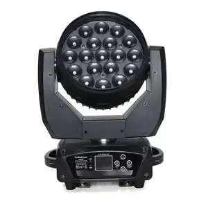 Dj Show Club Party Wedding Concerts Ktv 19pcs 12w Rgbw 4 In 1 Focusing Led Moving Head Light Stage Lighting