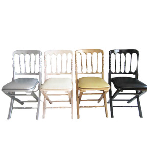 Sillas de Boda de Ratán, Muebles de Madera, Silla Plegable para Comedor, Sillas para Fiestas - Product Image 5