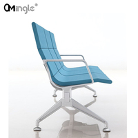 Mingrueng — chaise d'hôtellerie et d'hôpital, 3 à 5 places, en mousse Pu, matériel en aluminium, pour espace Public