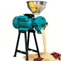 Moulin à grains silencieux en acier inoxydable pour usage domestique et professionnel – Broyeur de maïs, soja, épices, arachides pour la fabrication de farine