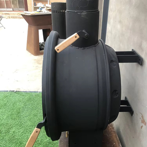 Foyer intérieur à <span class=keywords><strong>bois</strong></span> personnalisé <span class=keywords><strong>de</strong></span> haute qualité Poêles <span class=keywords><strong>de</strong></span> <span class=keywords><strong>toit</strong></span> suspendus muraux modernes pour le salon en acier - Product Image 6