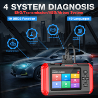 Kingbolen S600 12V Escáner de Diagnóstico Profesional para Automóviles Android, Lector de Códigos OBD2/EOBD, Codificación VIN ECU, Actualizaciones Gratuitas de por Vida