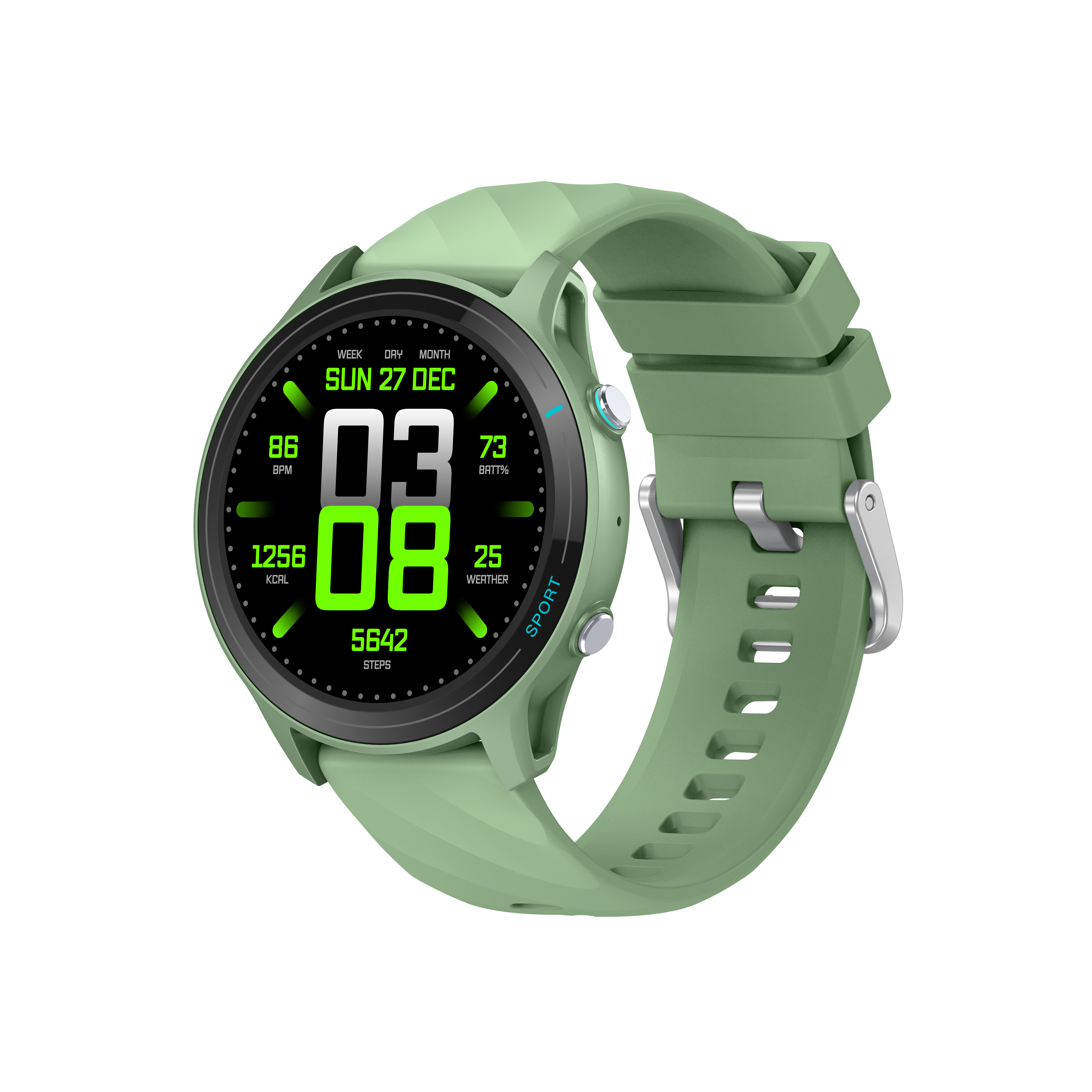 TOP Z123 Smart Watch con Display TFT modalità Sport monitoraggio