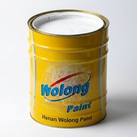 Revêtement liquide alkyde brillant Wolong Fast Dry 70, application rapide par pulvérisation pour la production d'acier en chaîne de montage, utilisation extérieure