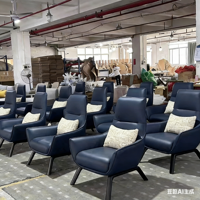 Fauteuil de détente individuel moderne en métal design pour bureau, espace de repos, villa, hôtel, salle d'exposition, réception et salle de réunion