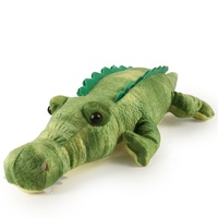 Nouveauté : Peluche d'alligator sauvage réaliste, personnalisable OEM/ODM, jouet en peluche souple, crocodile