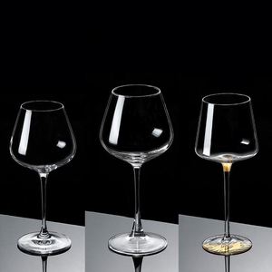 Verres à vin rouge transparents de luxe modernes de grande capacité 480 ml 550 ml France Bourgogne pour Chardonnay Pinot Noir - Product Image 1