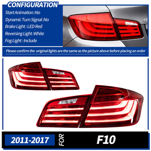 Nueva Luz Trasera LED Impermeable con Lente Transparente de 6000 lm para 5 F10/F18, Actualización Retrofit, Conexión Plug and Play, 6000K, 36W, 12V - Product Image 2